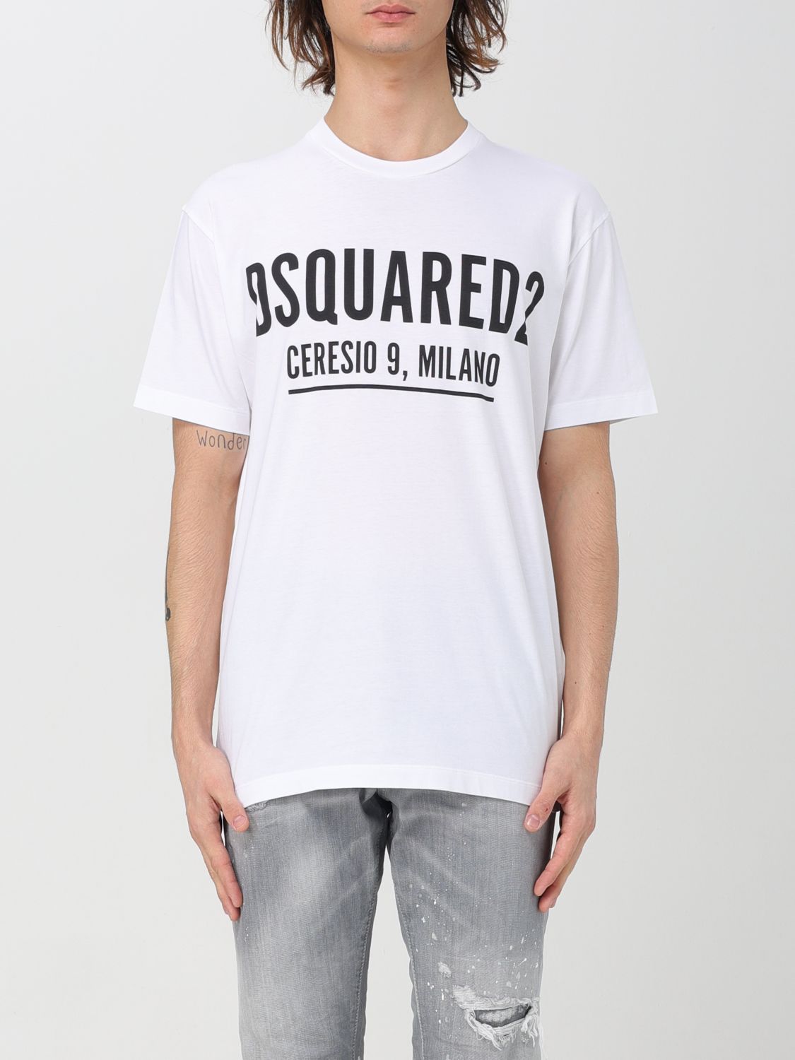 Dsquared2 T-shirt  Herren Farbe Weiss In White