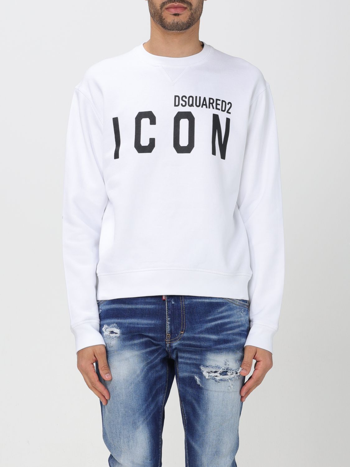 Dsquared icon cheap sweatshirt white