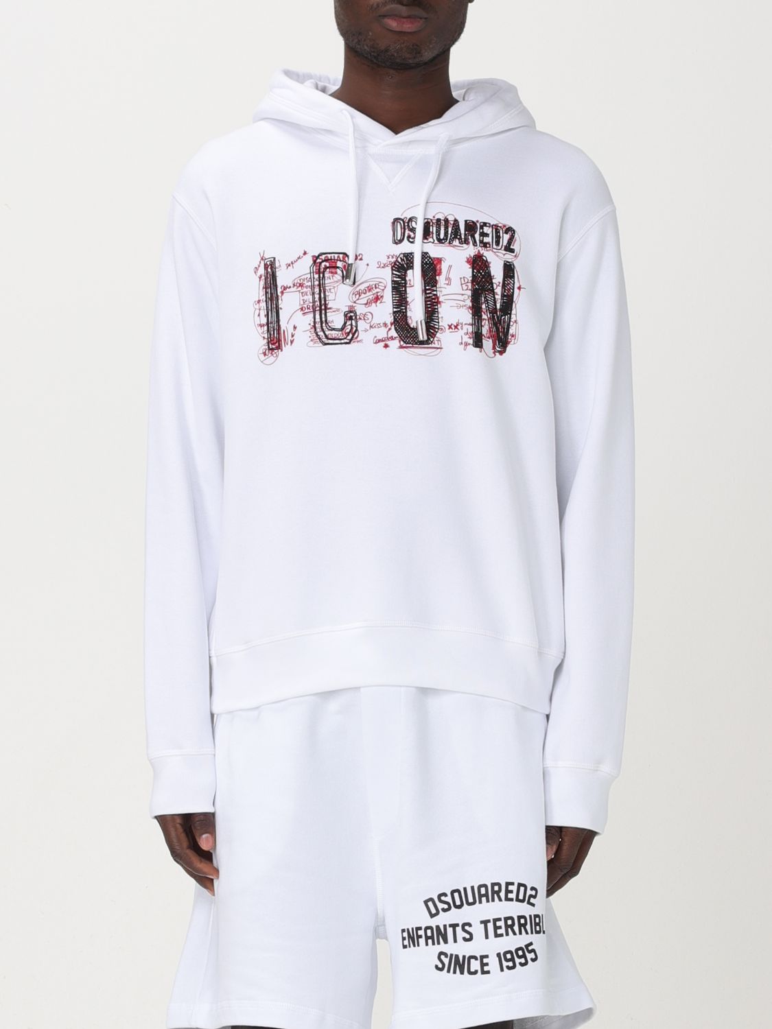 Sweatshirt DSQUARED2 Men colour White