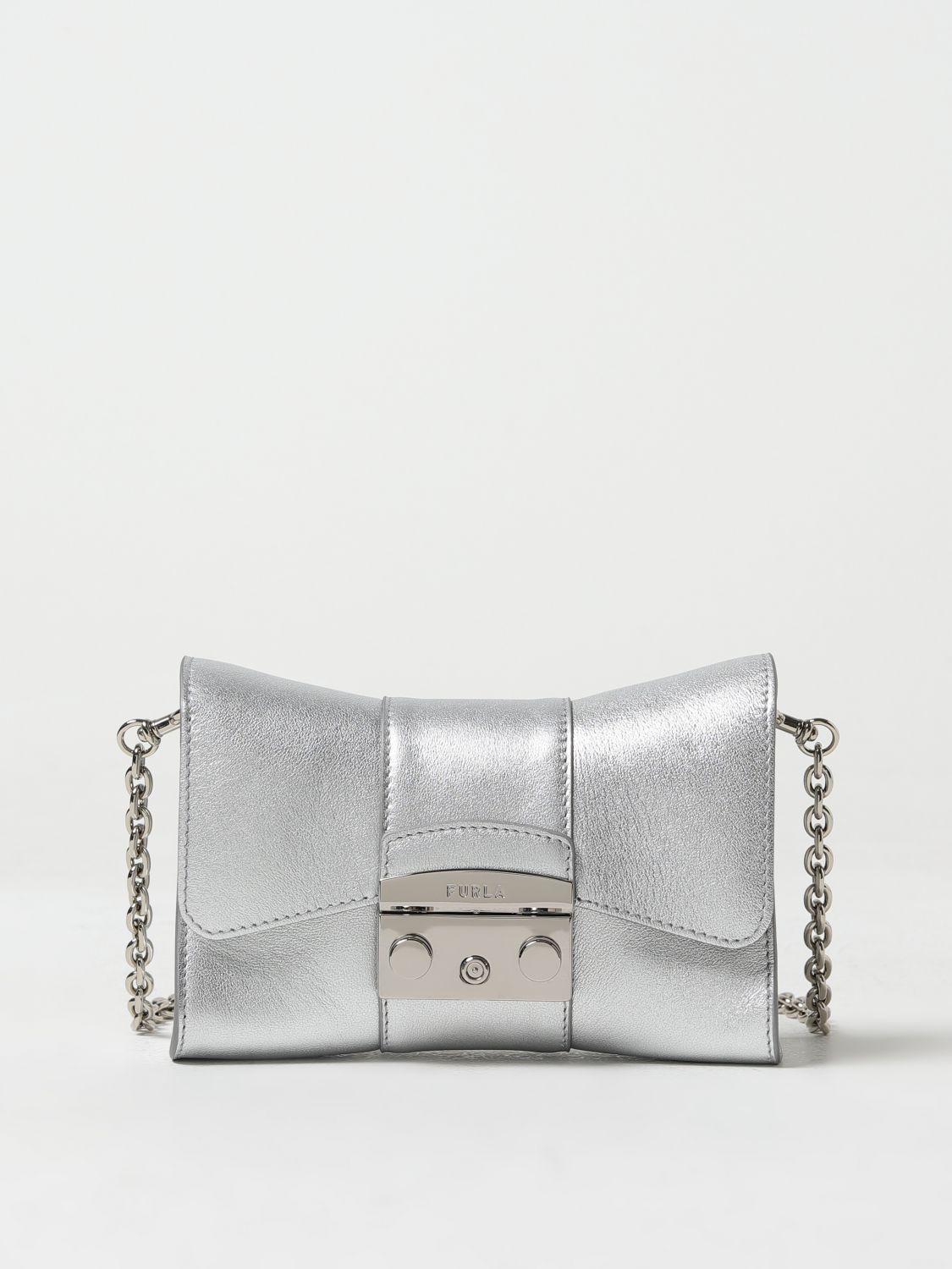 Furla Mini Bag  Woman Color Silver