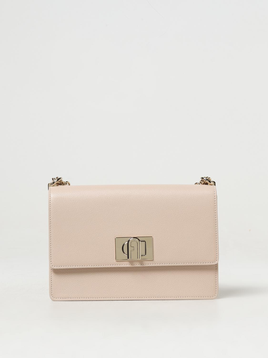 Shop Furla Crossbody Bags  Woman Color Pink In 粉色