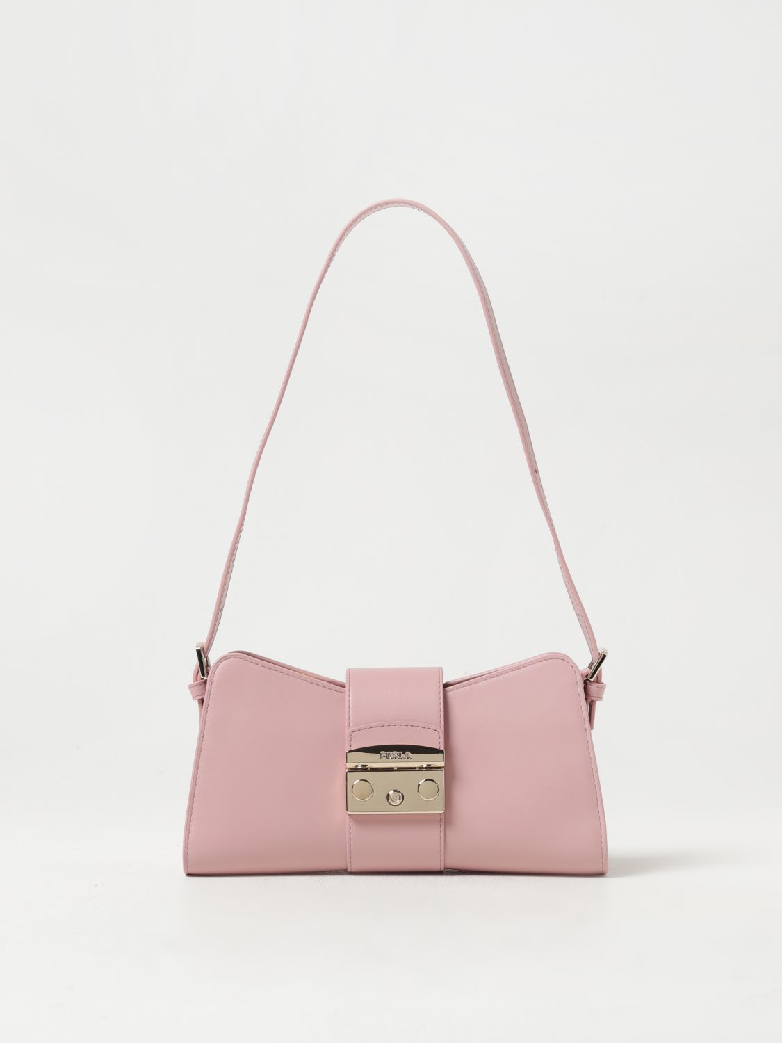 Shop Furla Shoulder Bag  Woman Color Pink