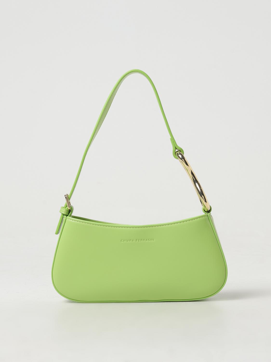 Shoulder Bag CHIARA FERRAGNI Woman colour Green