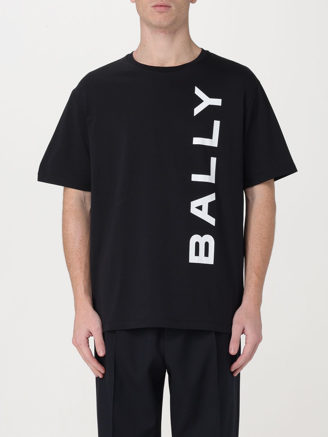 T恤 BALLY 男士 颜色 黑色
