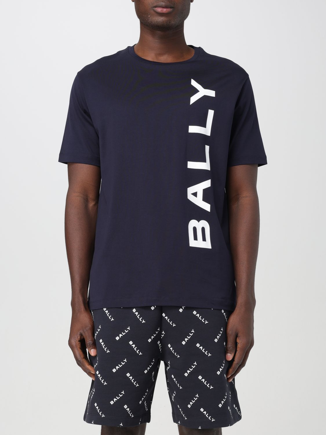 T恤 BALLY 男士 颜色 蓝色