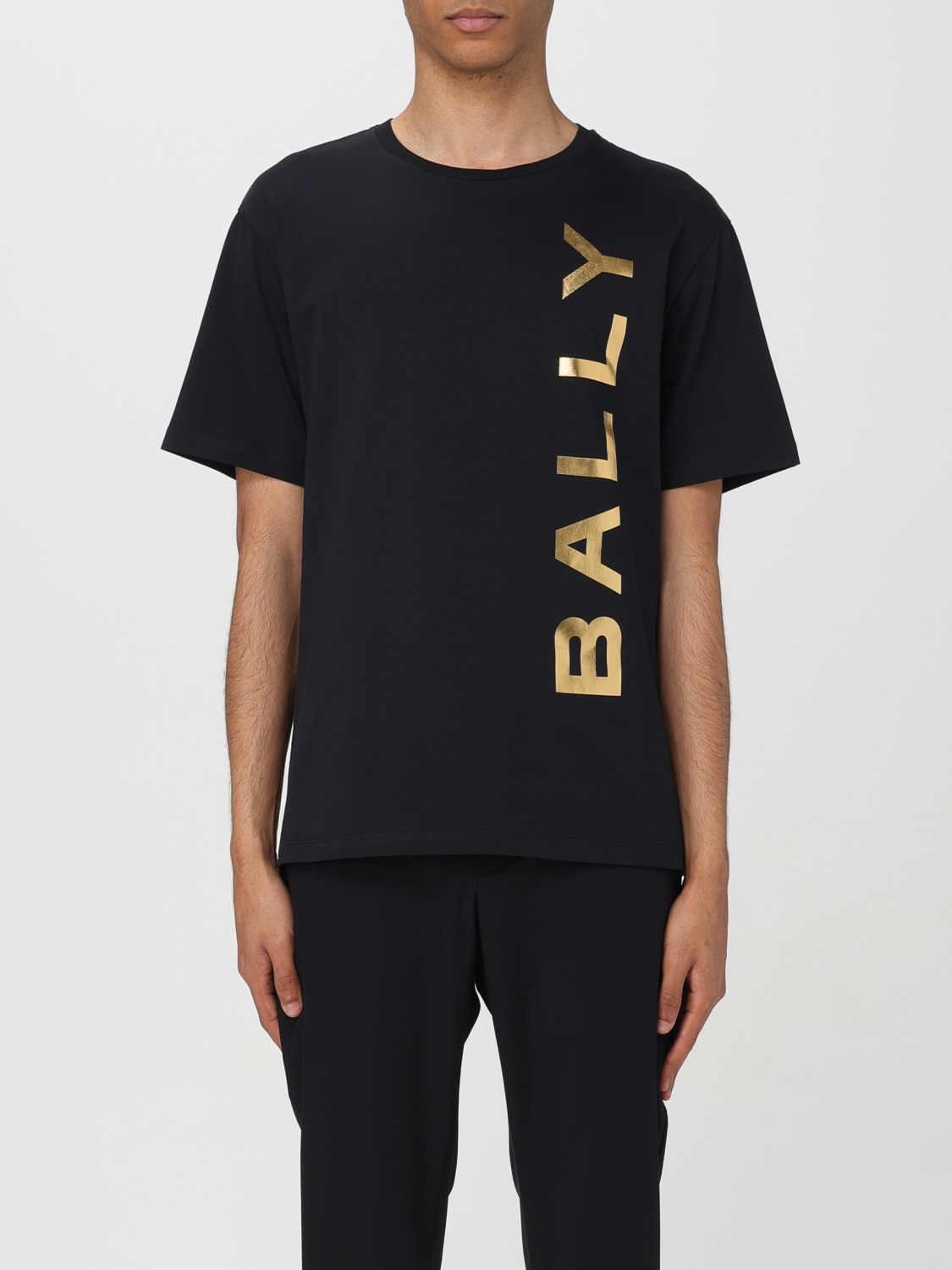 Shop Bally T-shirt  Men Color Black In 黑色