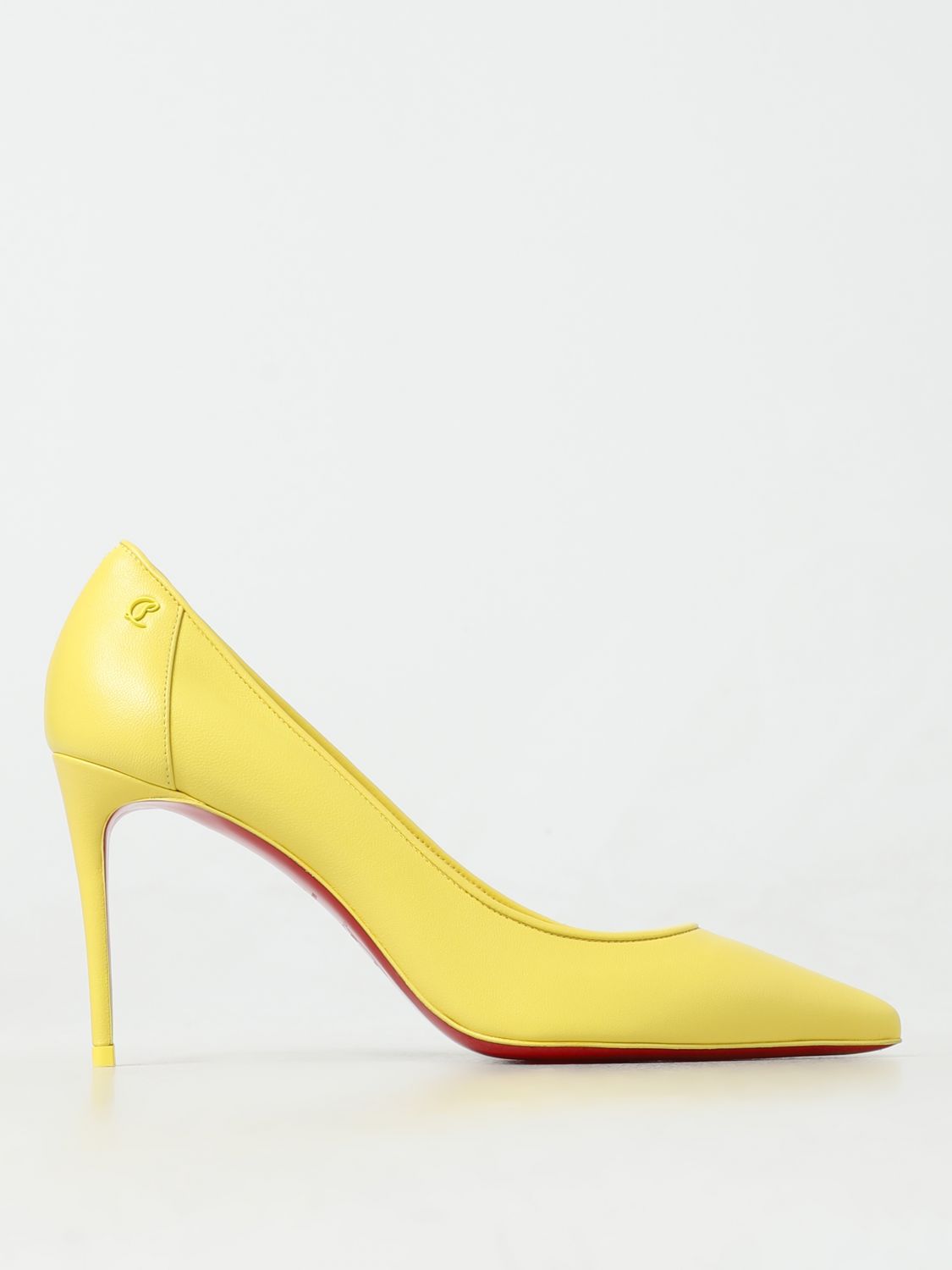 Shop Christian Louboutin Sporty Kate Pumps In Nappa In Yellow