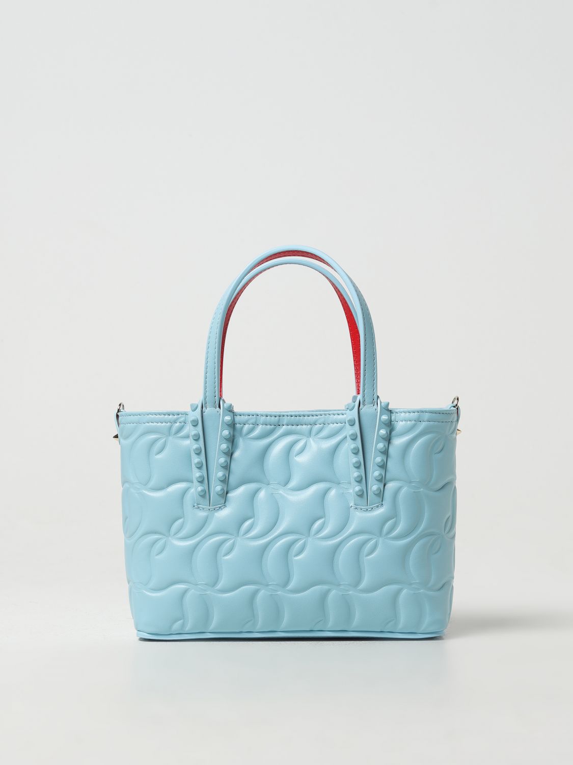 Shop Christian Louboutin Handbag  Woman Color Sky Blue