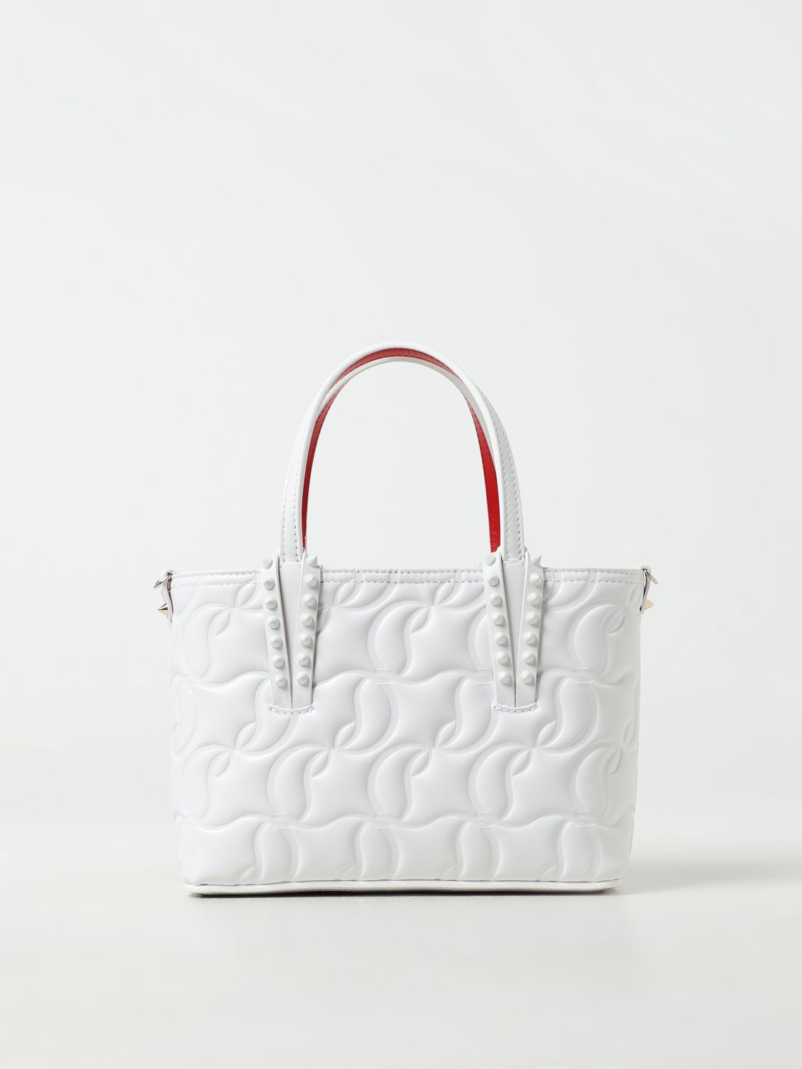 Shop Christian Louboutin Handbag  Woman Color White