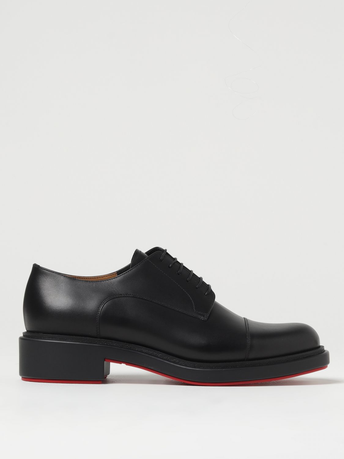 Shop Christian Louboutin Brogue Shoes  Men Color Black
