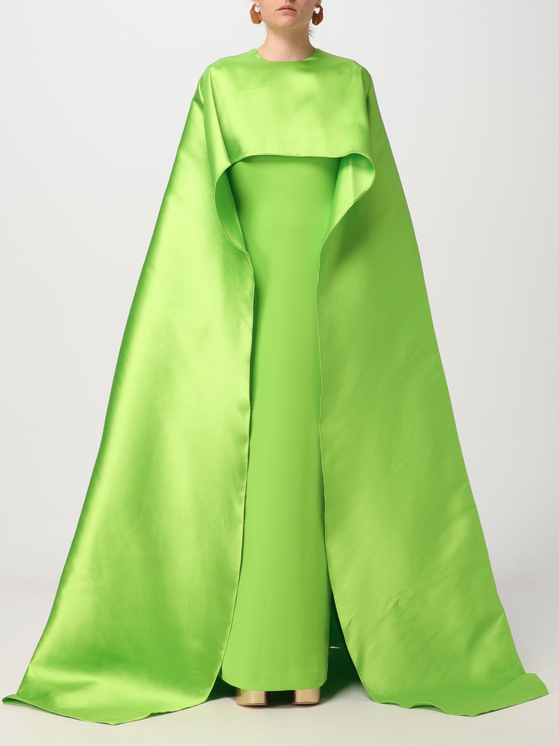Shop Solace London Dress  Woman Color Green