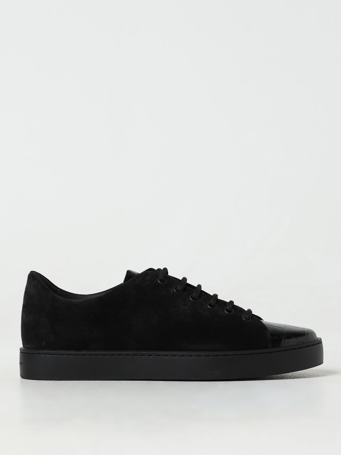 Shop Manolo Blahnik Sneakers  Men Color Black