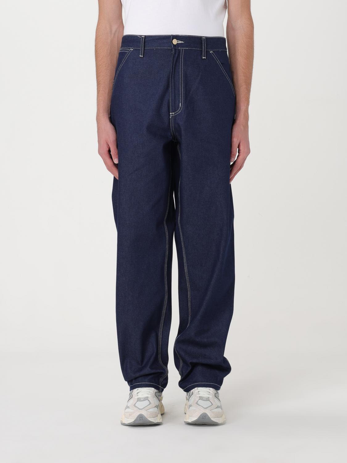 Trousers CARHARTT WIP Men colour Blue