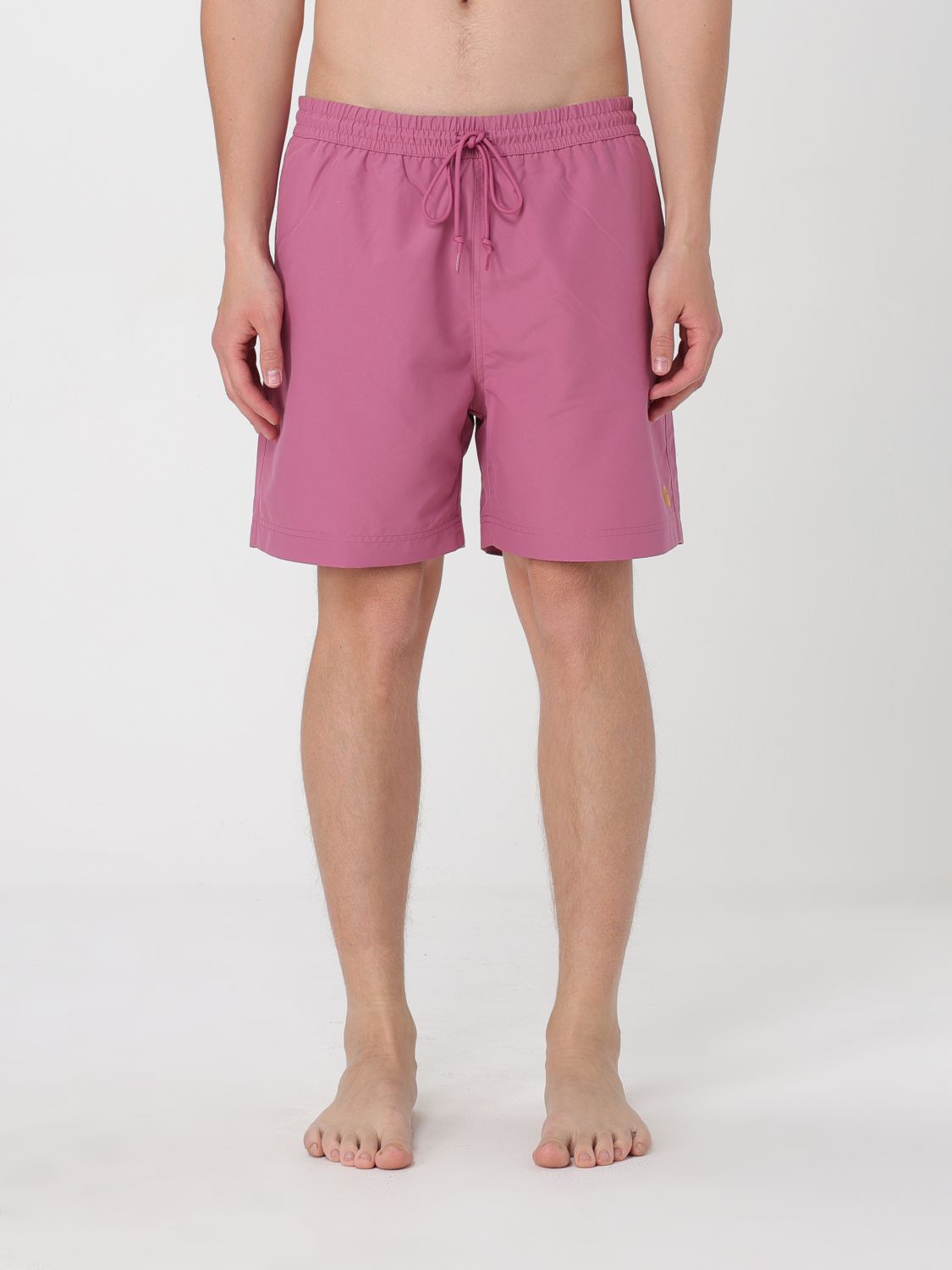 Shop Carhartt Swimsuit  Wip Men Color Fuchsia