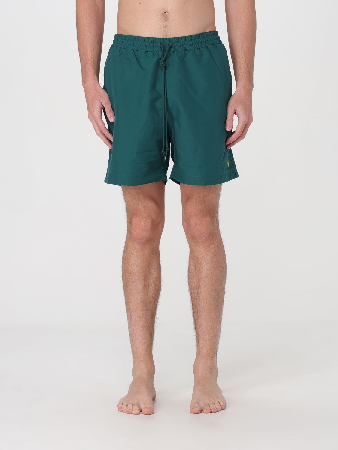 Shop Carhartt Swimsuit  Wip Men Color Green
