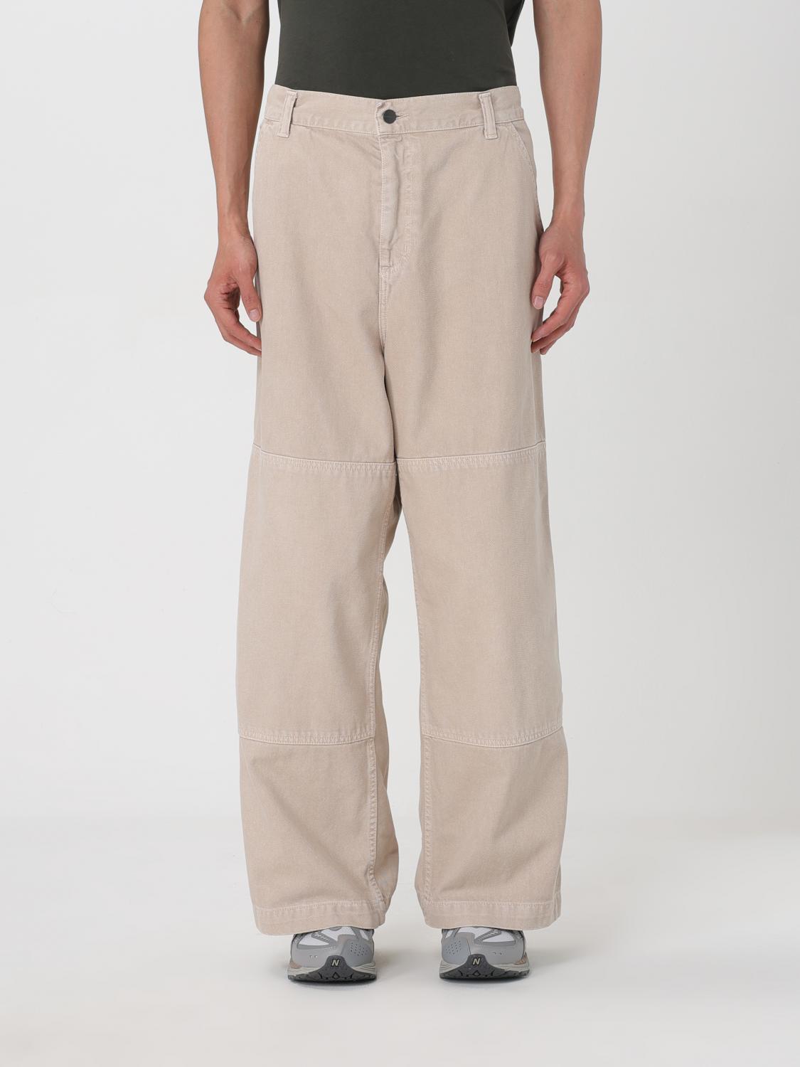 Carhartt Pants Wip Men Color Beige In Beige