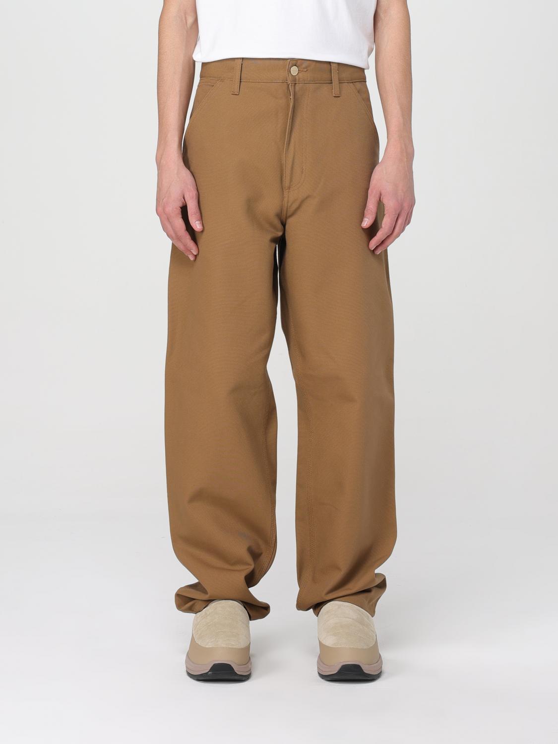 Carhartt Pants Wip Men Color Cocoa In Cocoa