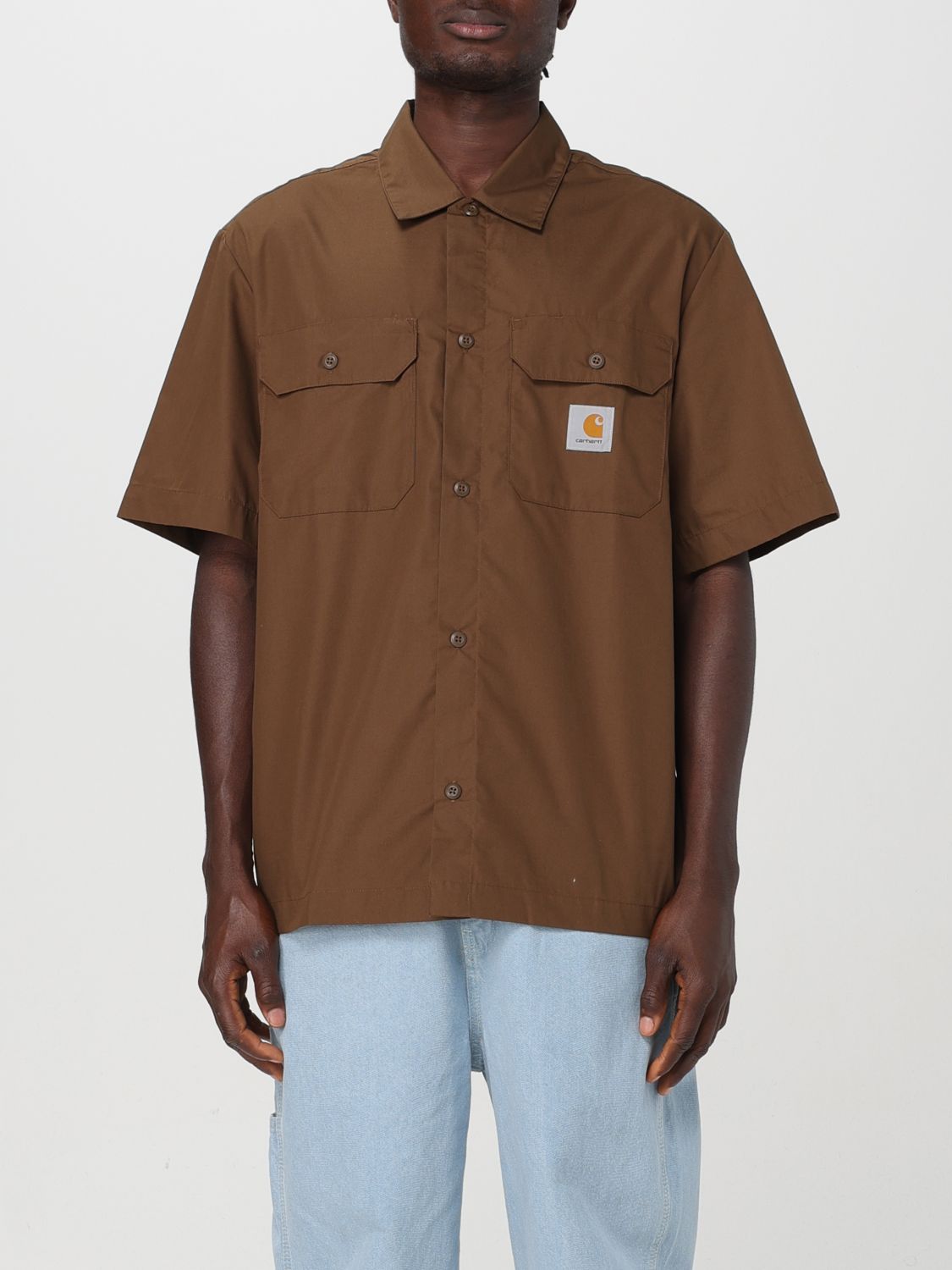 Carhartt Shirt  Wip Men Color Brown