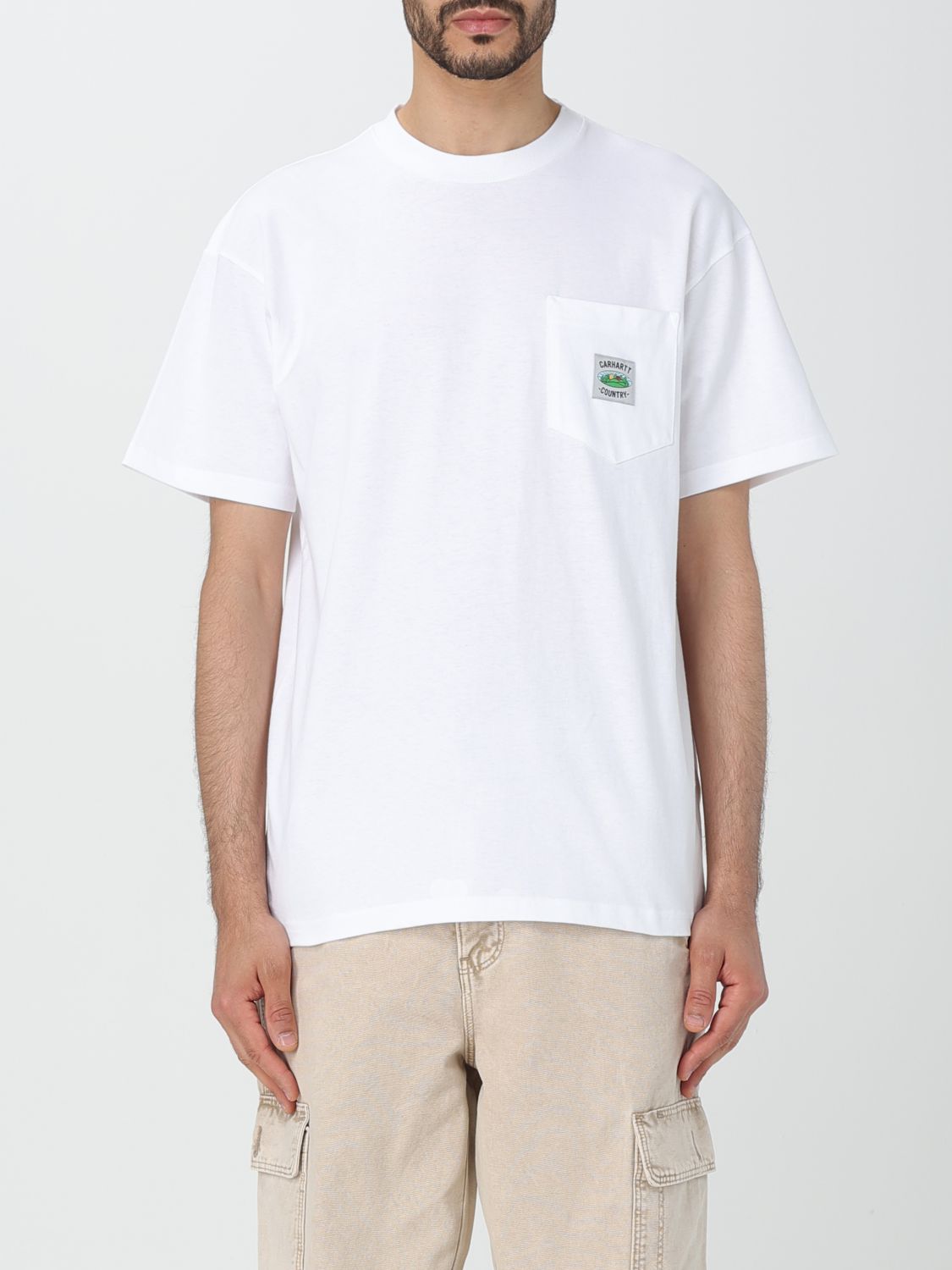 Carhartt T-shirt  Wip Men Color White