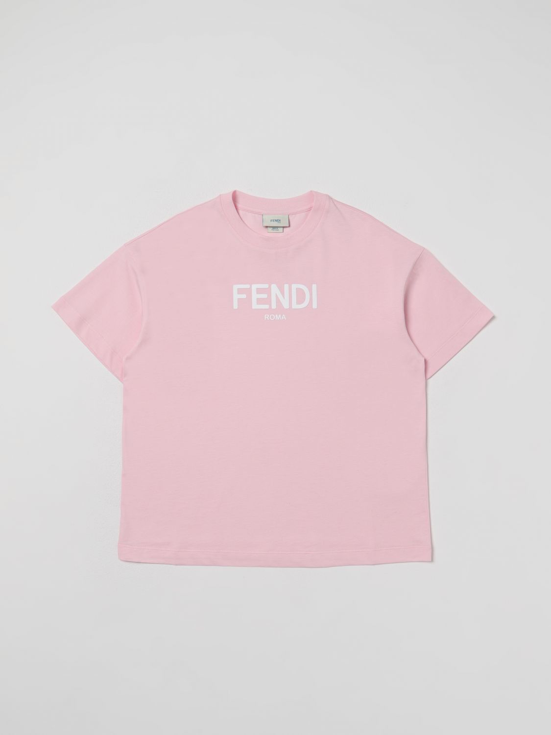 Fendi T-shirt  Kids Kinder Farbe Pink