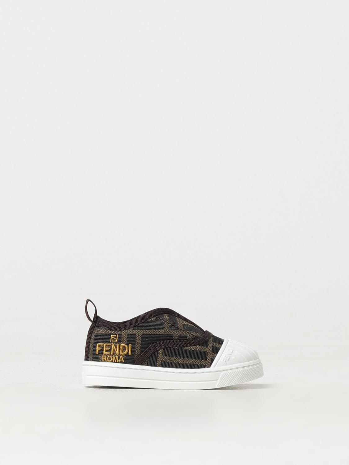 Fendi logo clearance slip on