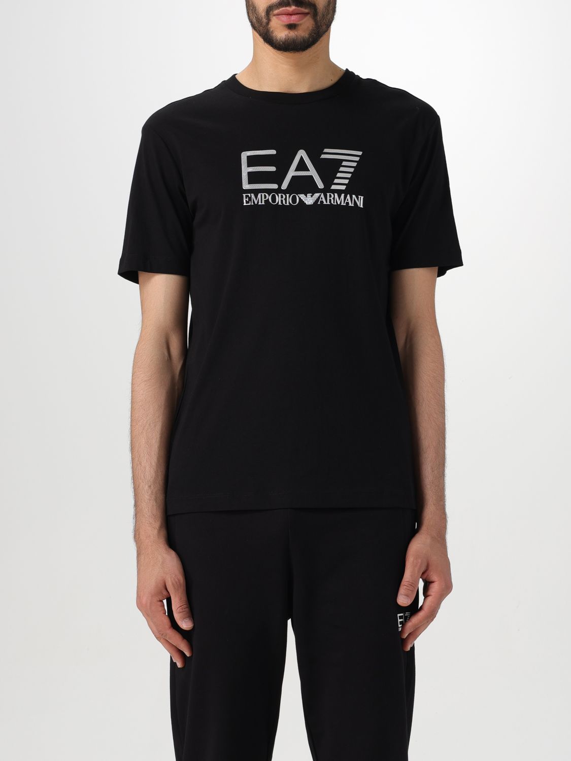 T恤 EA7 男士 颜色 黑色