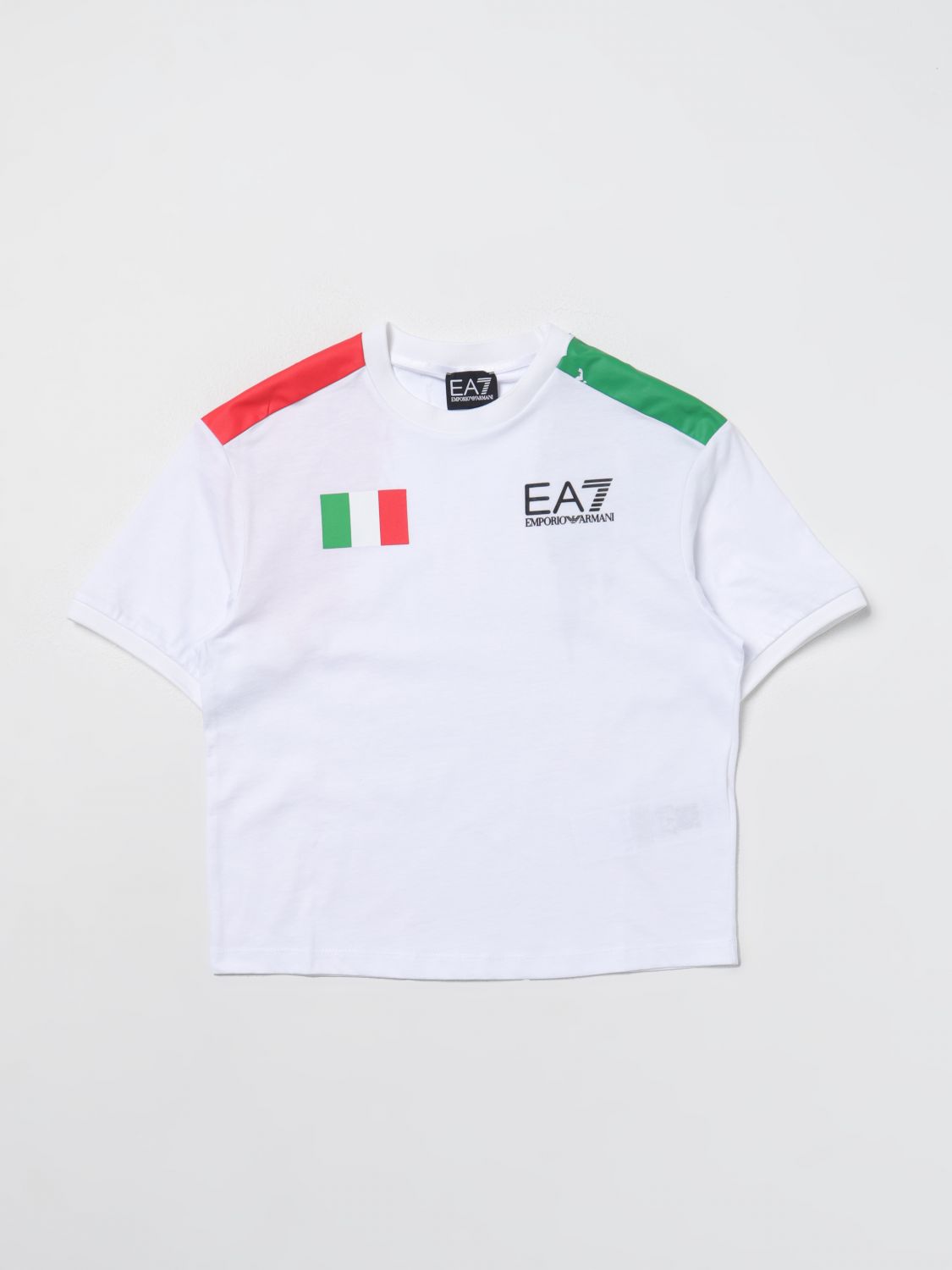 Ea7 T-shirt  Kids Color White In 白色