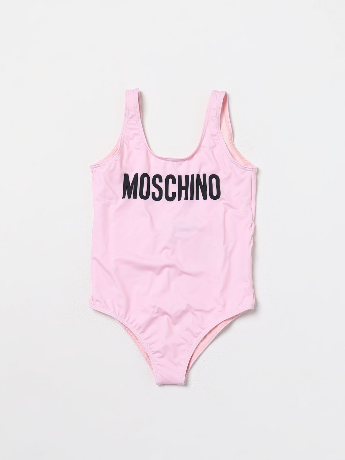 Shop Moschino Kid Swimsuit S Color Pink