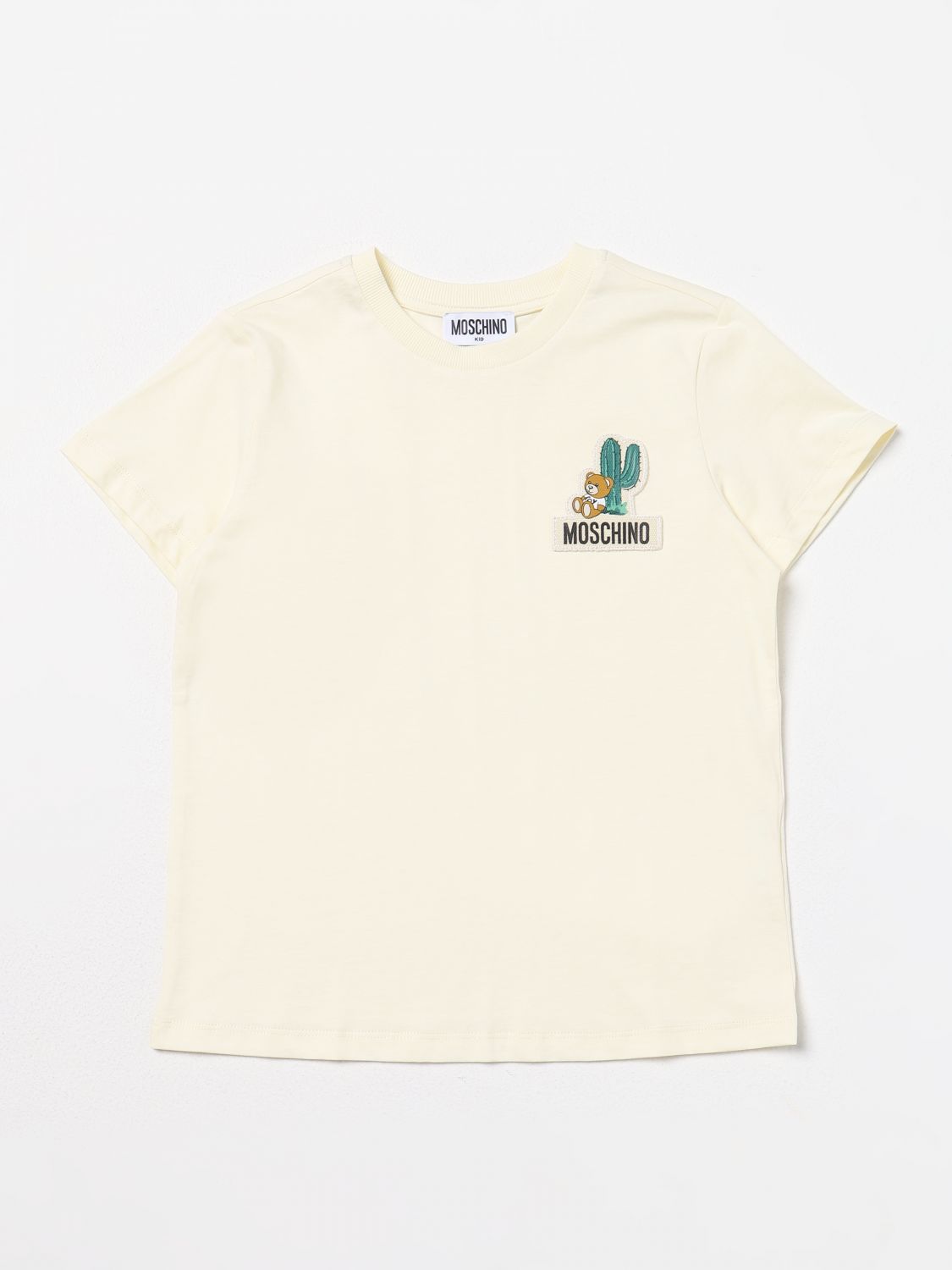 Moschino Kid T-shirt  Kids Color Yellow Cream