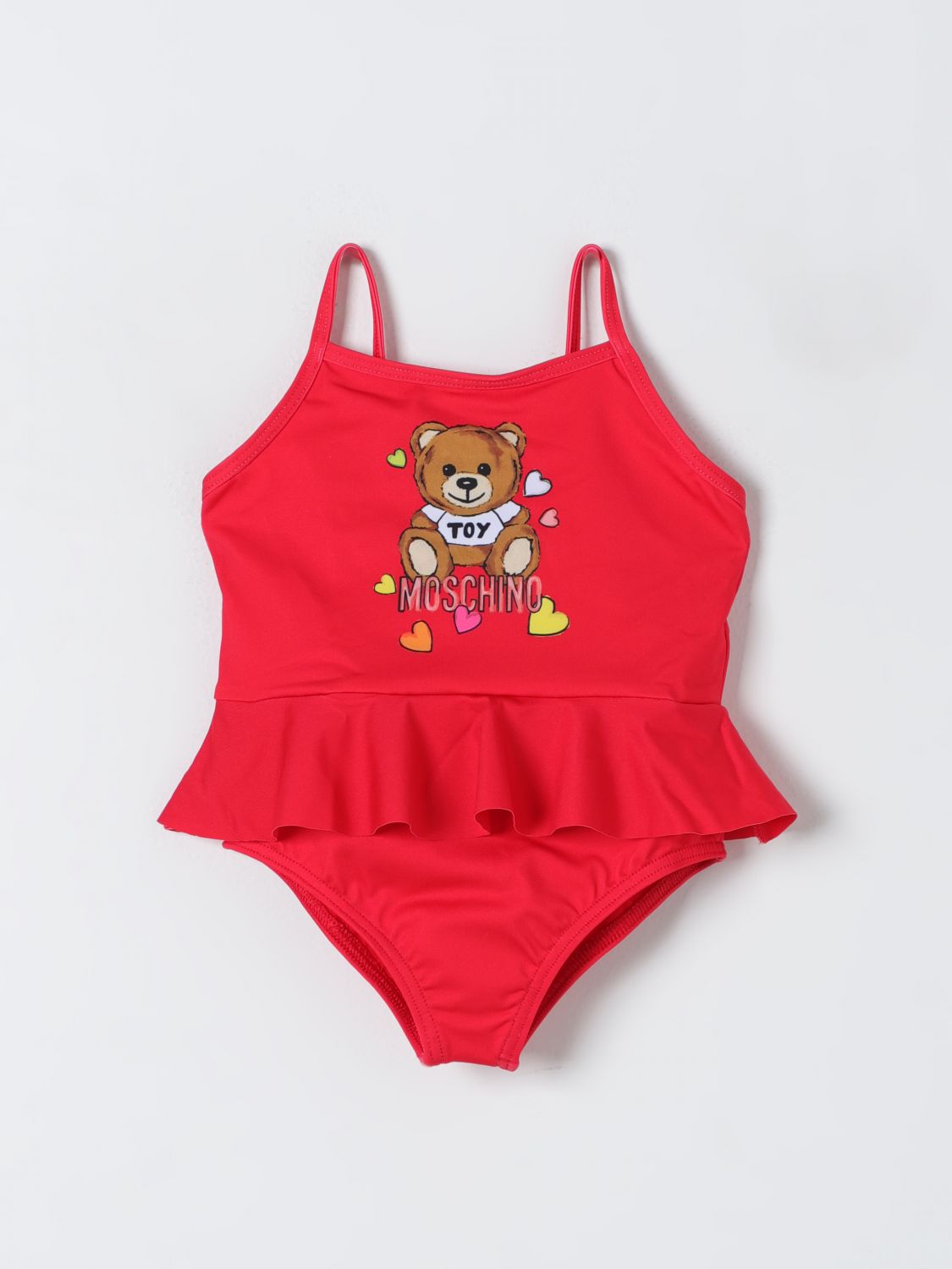 Moschino Baby Swimsuit  Kids Color Red In Red