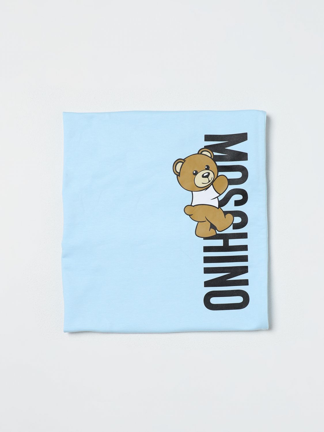 Moschino Baby Blanket  Kids In Sky Blue