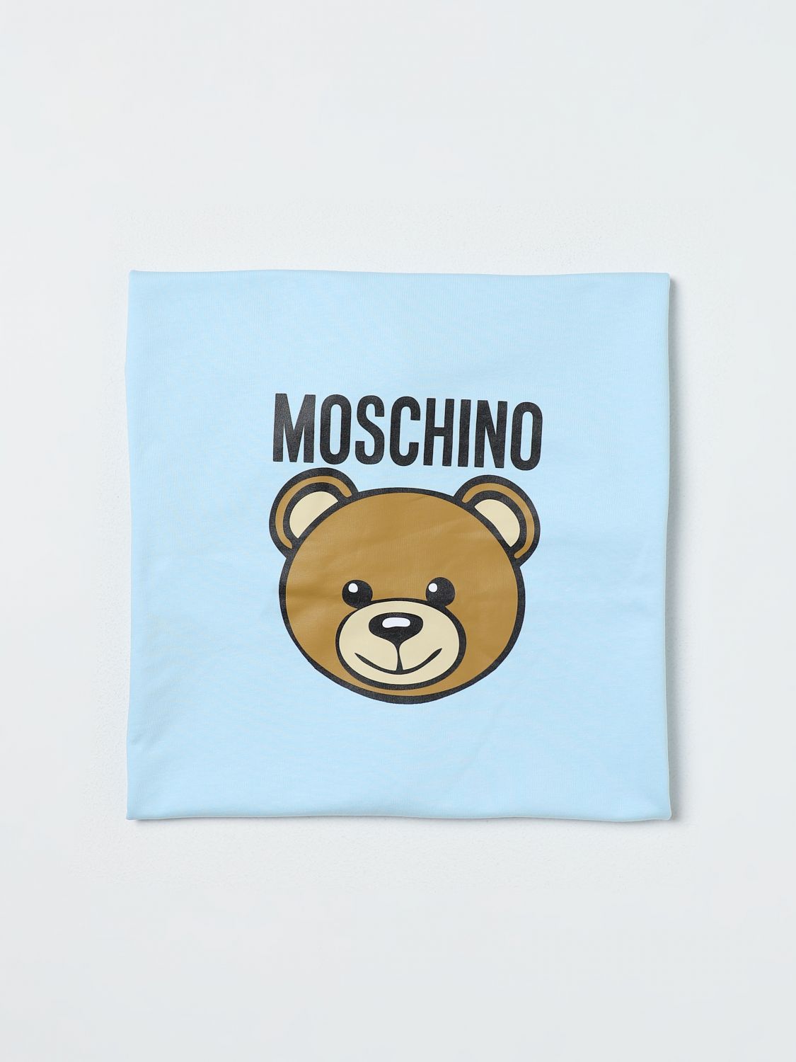 Moschino Baby Blanket  Kids Color Sky Blue