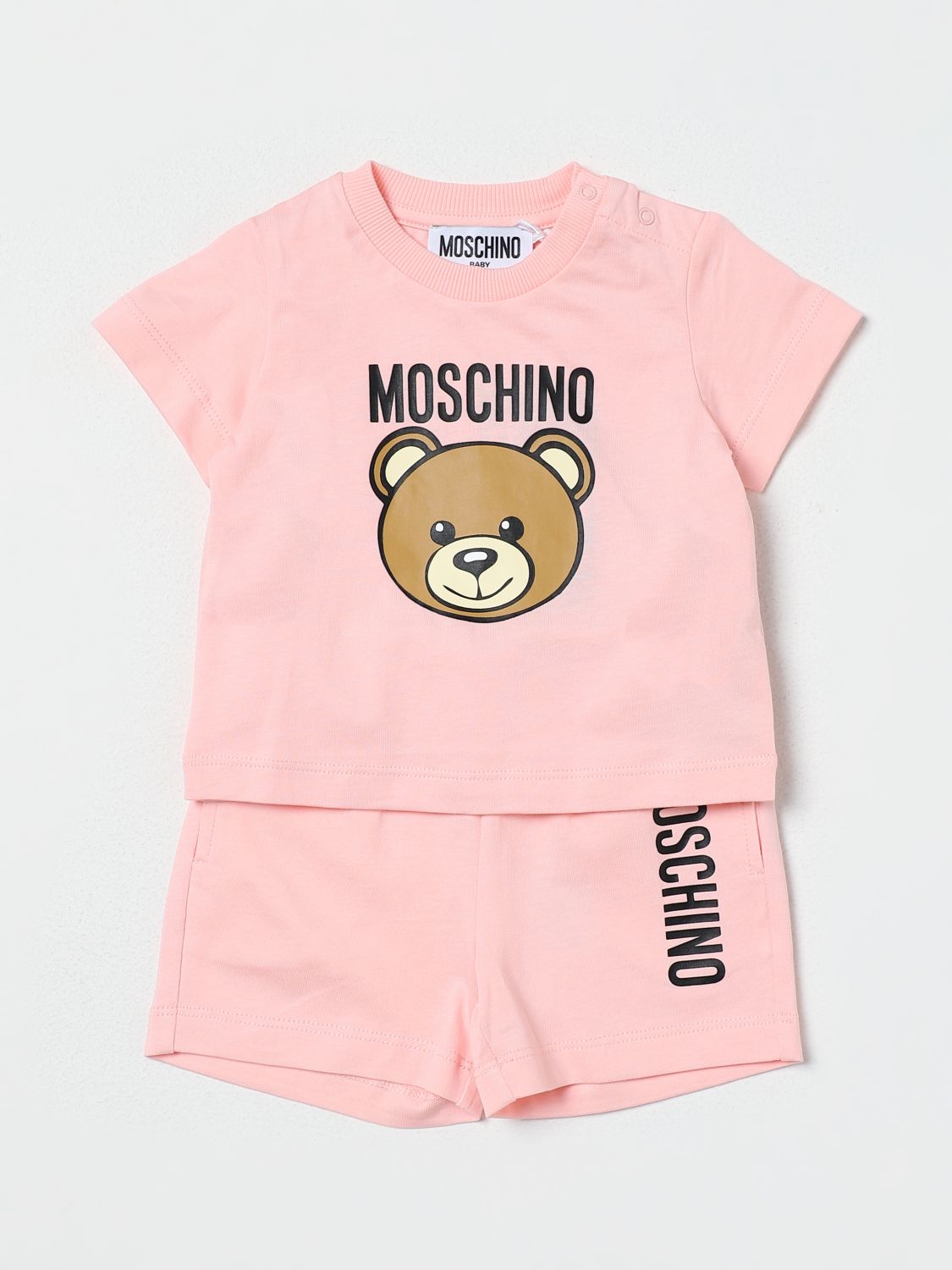 Moschino Baby 连体衣  儿童 颜色 粉色 In Pink