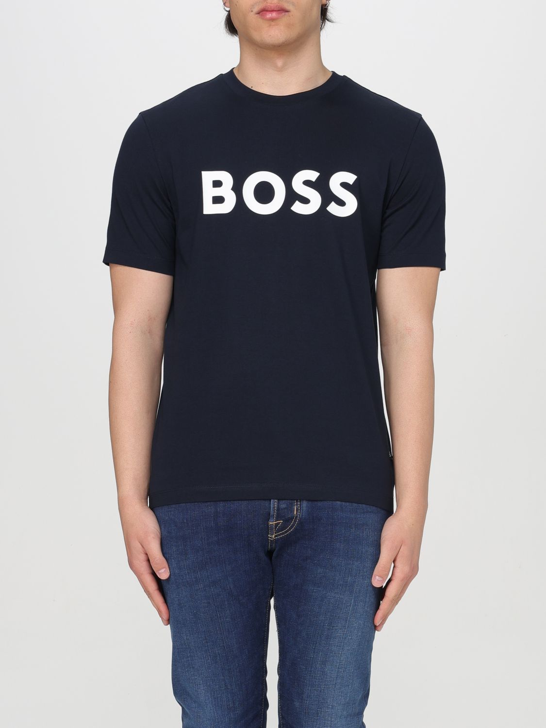 Hugo Boss T-shirt Boss Men Colour Blue