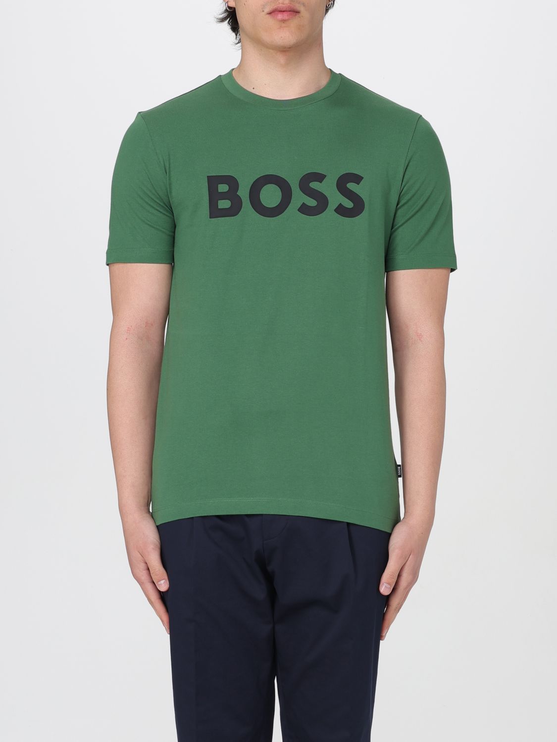 T恤 BOSS 男士 颜色 绿色