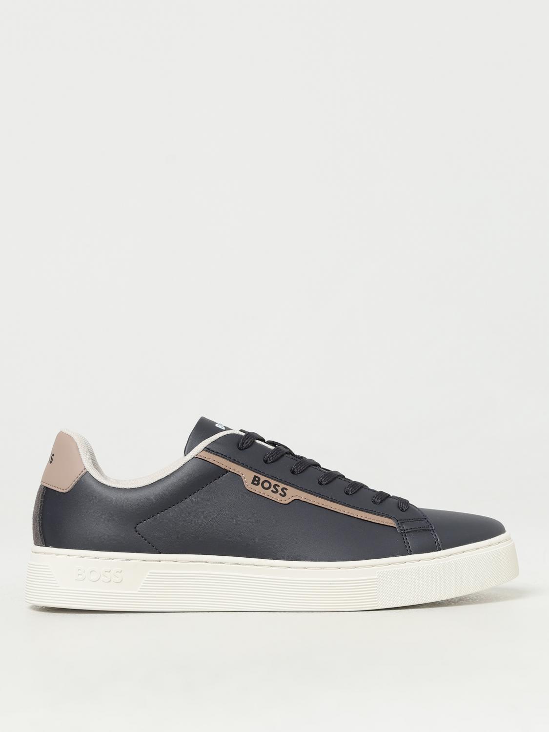 Shop Hugo Boss Sneakers Boss Men Color Blue