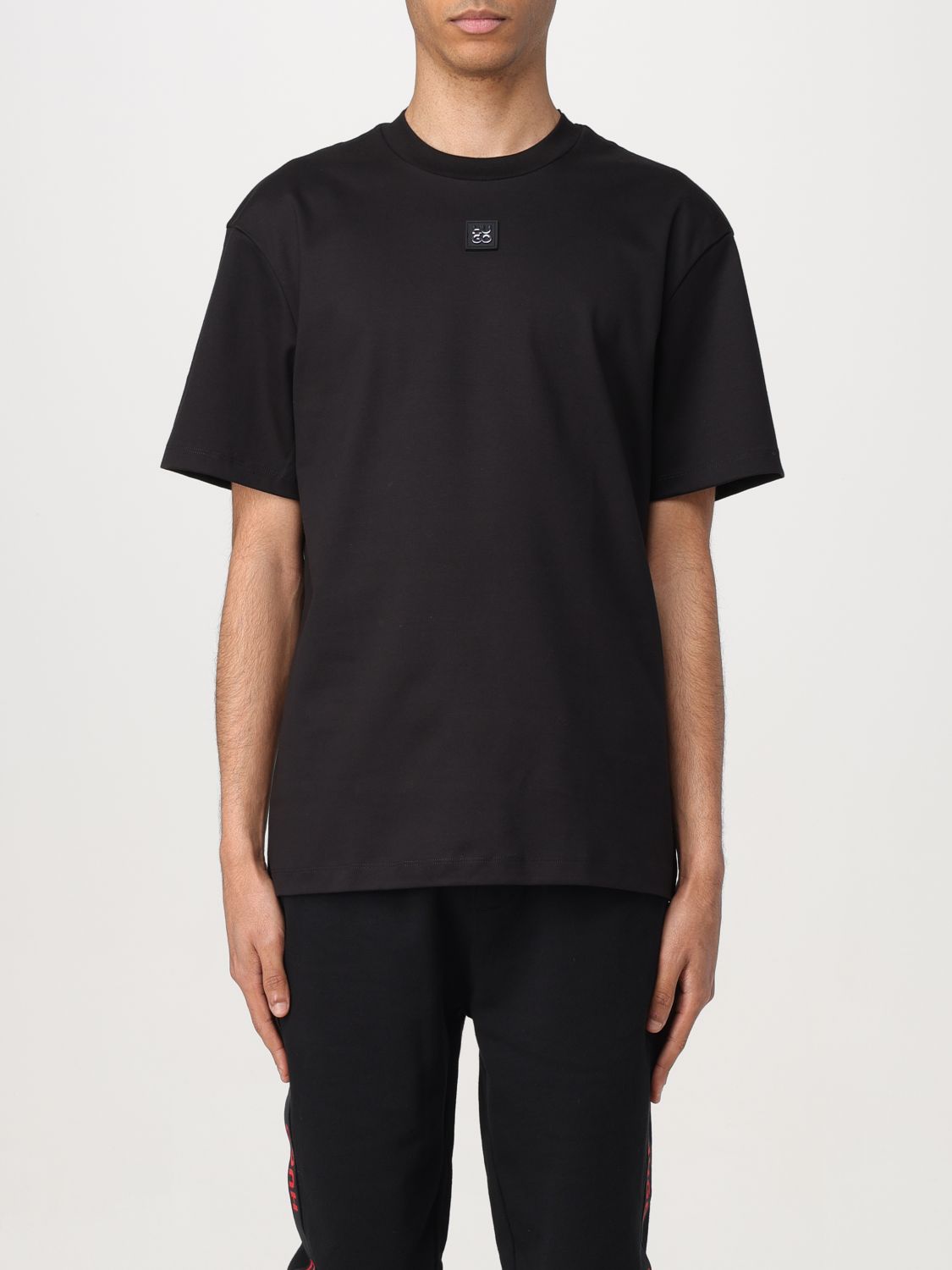 Shop Hugo T-shirt  Men Color Black