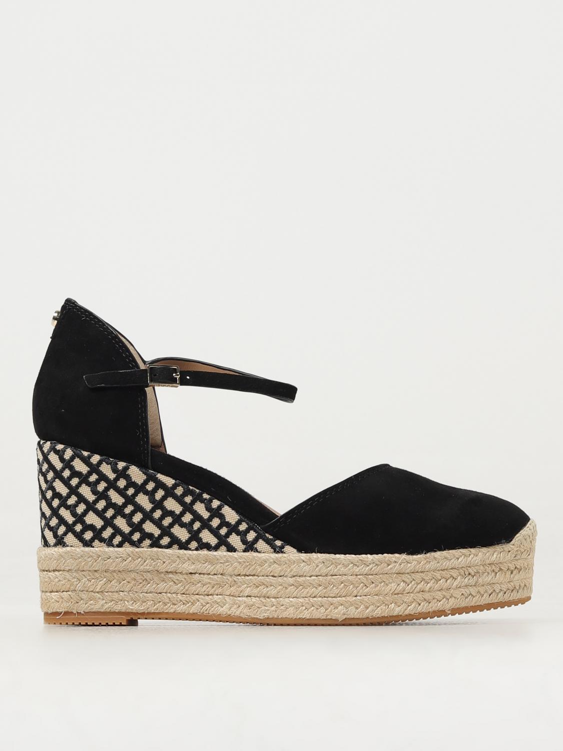 Shop Hugo Boss Wedge Shoes Boss Woman Color Black