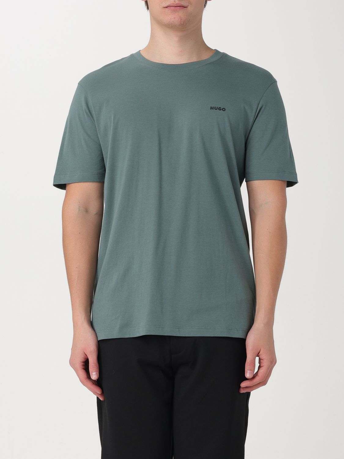 Hugo T-shirt  Men Color Green