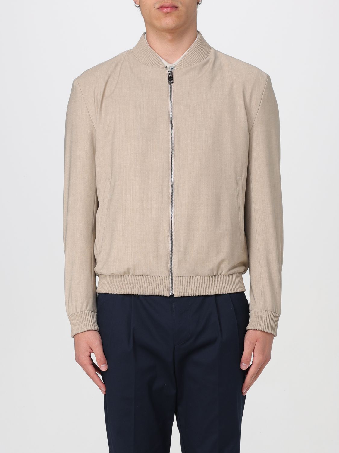 Shop Hugo Jacket  Men Color Beige