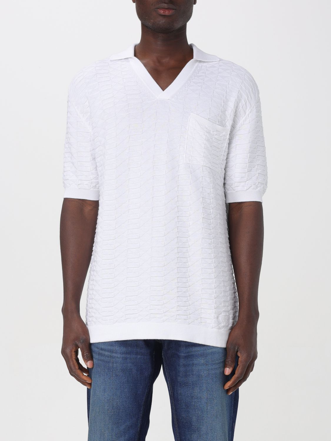 Shop Hugo Sweater  Men Color White In 白色