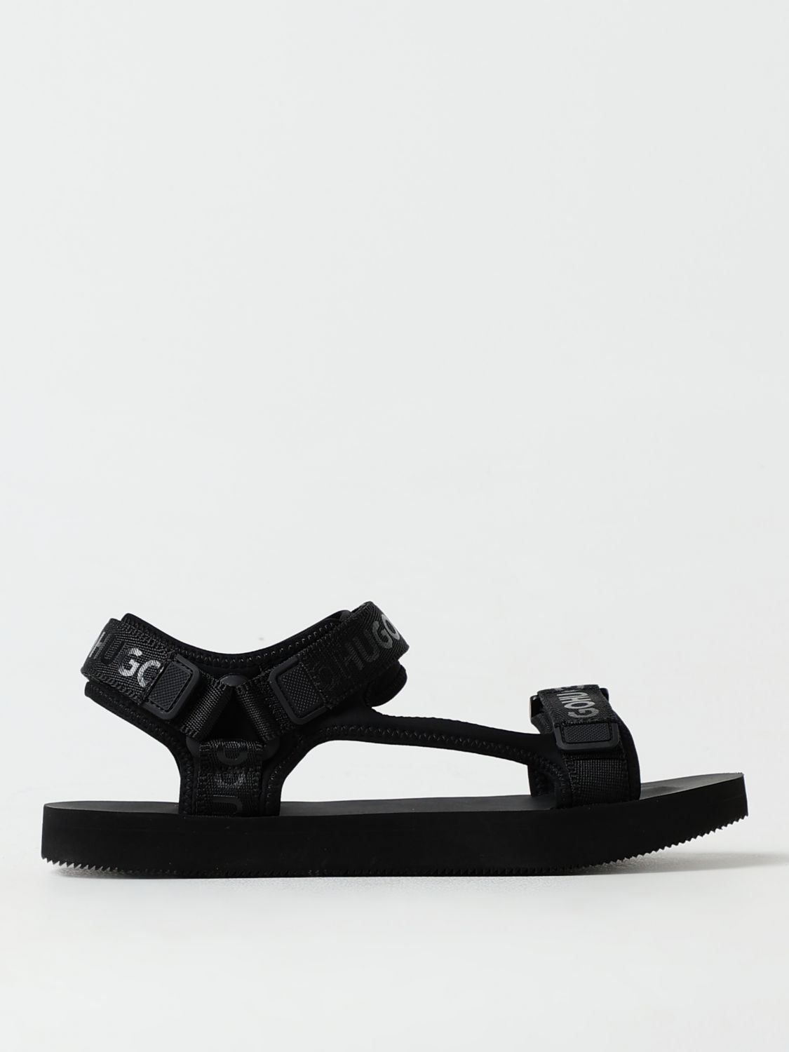 Shop Hugo Sandals  Men Color Black