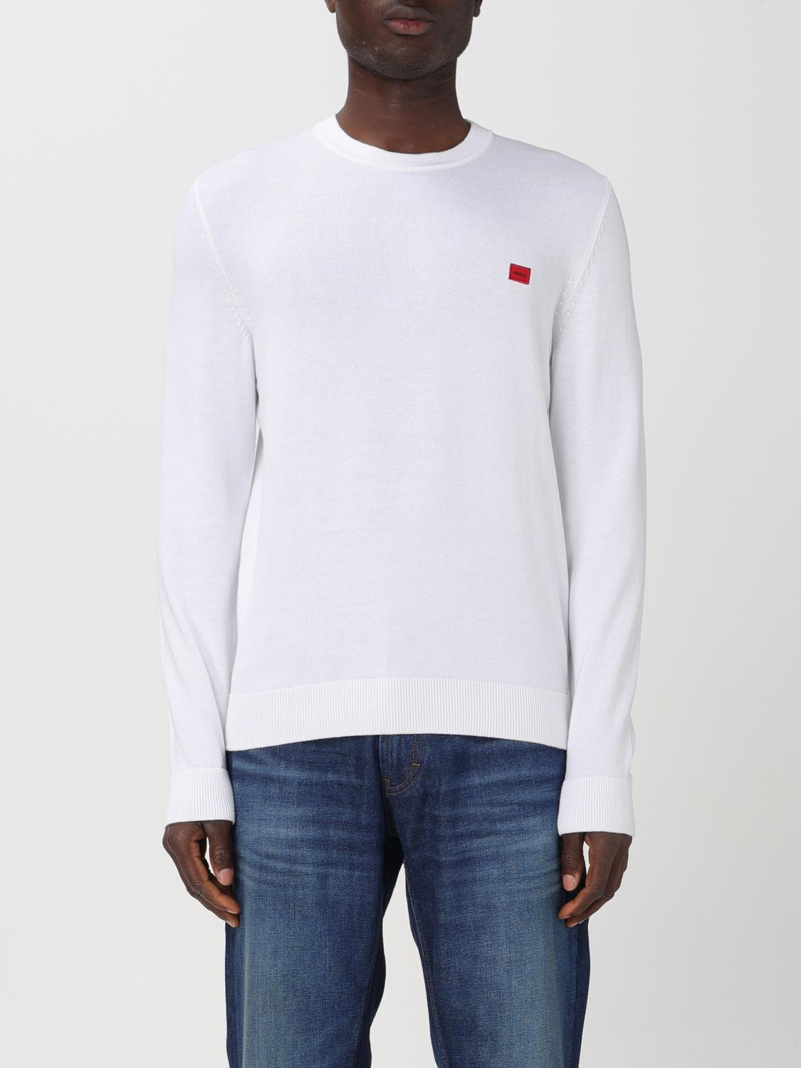 Shop Hugo Sweater  Men Color White In 白色