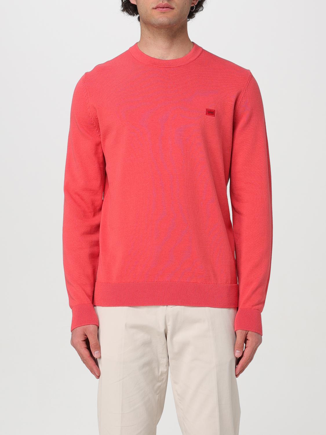 Shop Hugo Sweater  Men Color Red In 红色