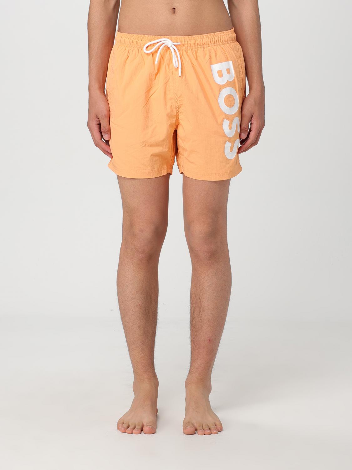 Shop Hugo Boss Swimsuit Boss Men Color Orange