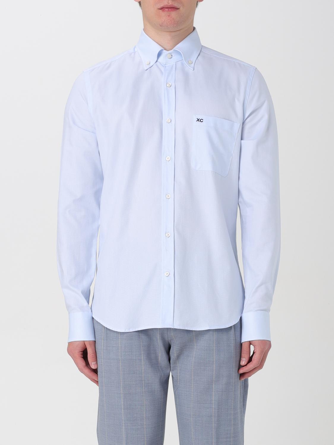 Xc Shirt Men color Gnawed Blue