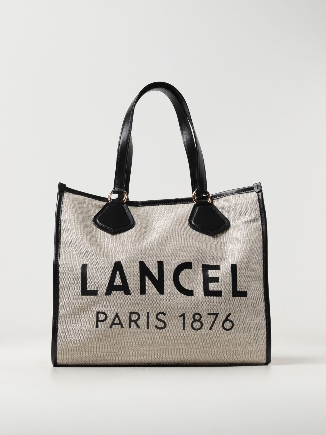 Shop Lancel Tote Bags  Woman Color Black