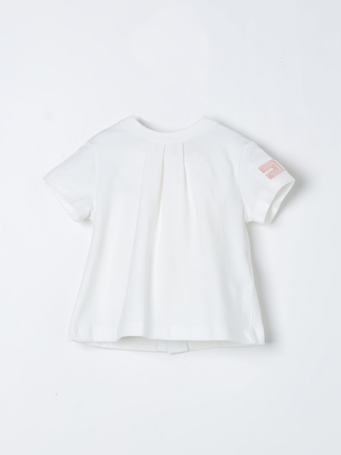 Elisabetta Franchi La Mia Bambina Babies' T-shirt  Kids Colour White