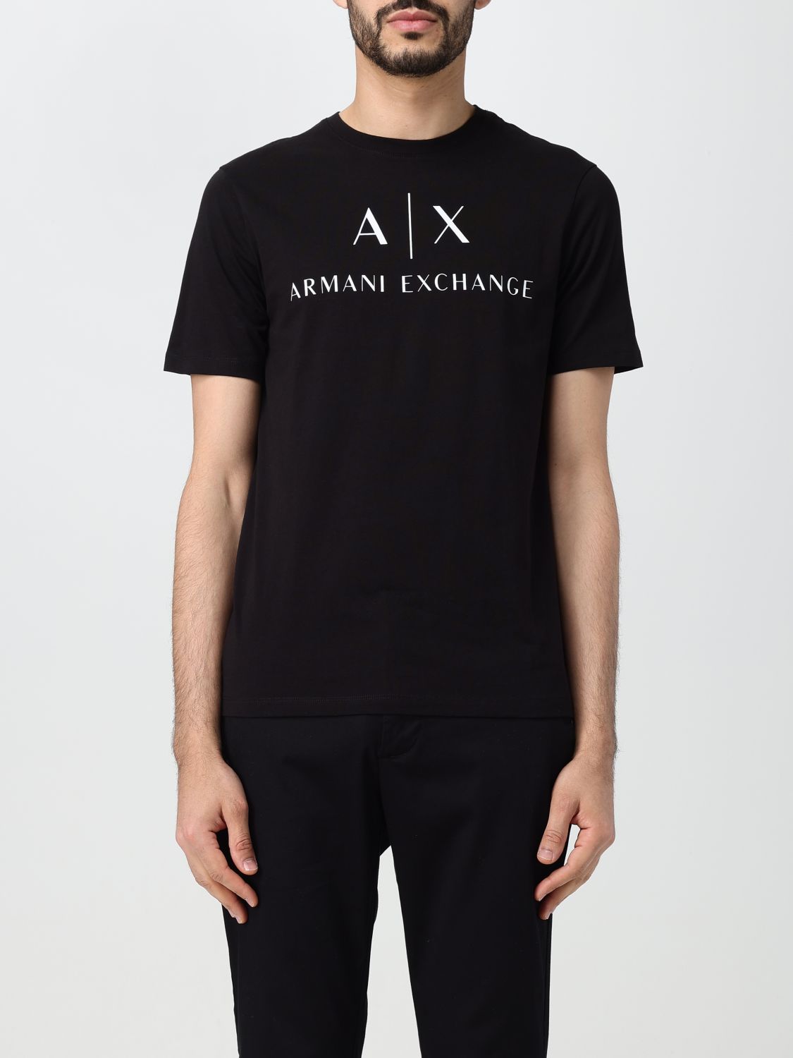 T-Shirt ARMANI EXCHANGE Men colour Black