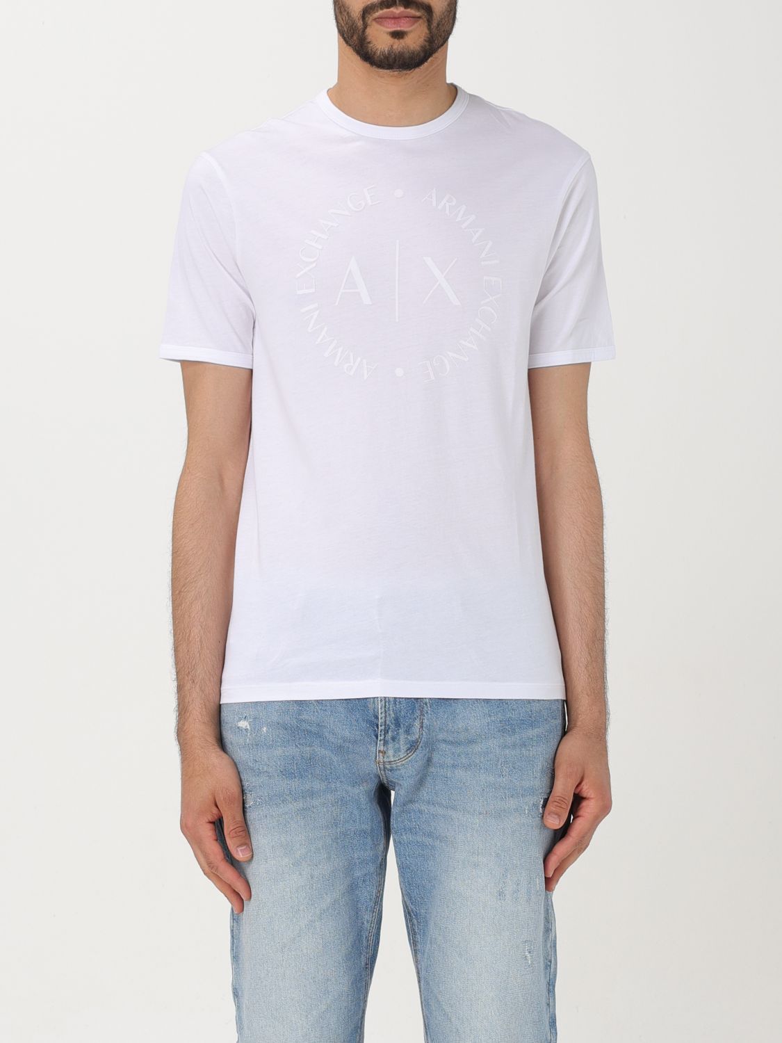 Armani Exchange T-shirt  Men Color White